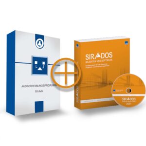 Softwarepaket Sirados Baudaten und Ausschreibungsprogamm SJ AVA