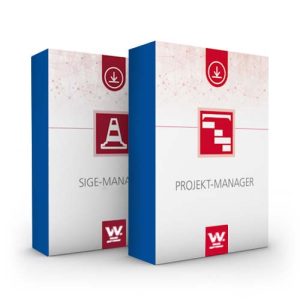Softwarepaket Projektmanager und Sige