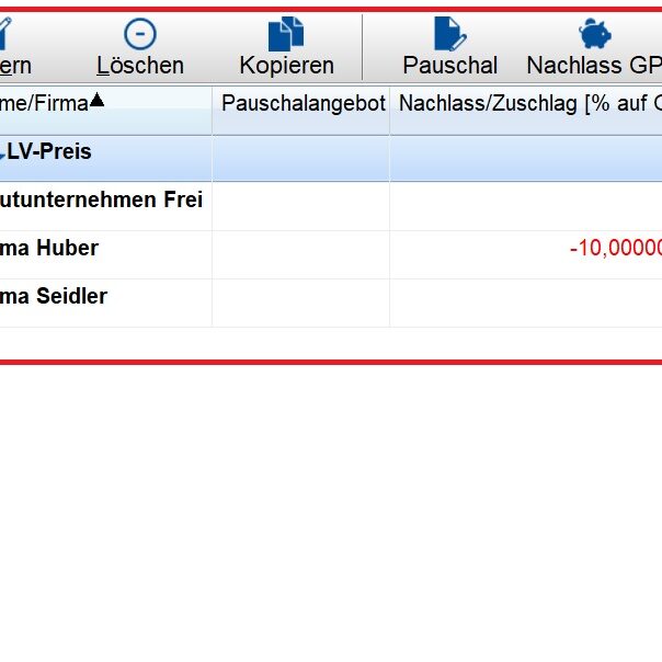 SJ OFFICE AVA Bieterverwaltung